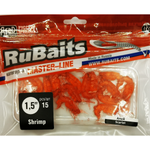 Рыболовные, силиконовые приманки. Рачки мормыш RuBaits Shrimp креветка. Набор для рыбалки на щуку, судака, окуня, форель. Зимняя рыбалка, микроджиг.