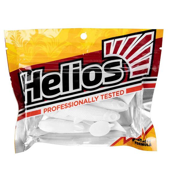 Виброхвост Nelma 3.15&#39;/8 см White 6шт. (HS-26-001) Helios