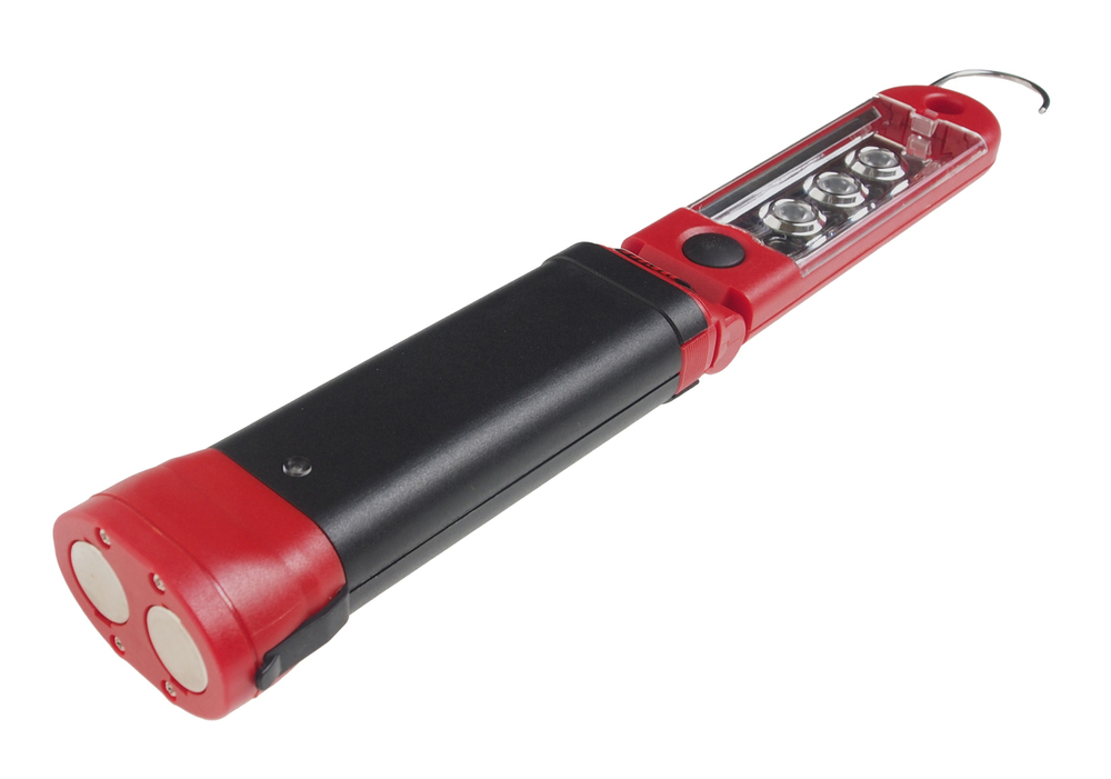 Лампа переносная аккумуляторная с изменяемым углом наклона 45град.,3 светодиода,3Вт JTC