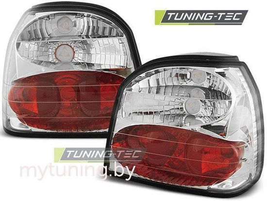 Задние фонари VW Golf 3 chrome