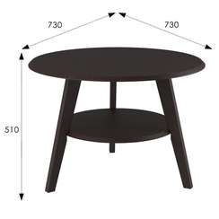 Стол журнальный BeautyStyle 17 венге/венге