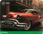 Коврик для мыши Cactus CS-MP-P07M Red Car
