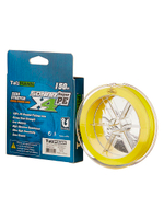 Плетеный шнур для рыбалки TauMANN Sonar PE X4 150m #1.2 (0.18mm) Yellow