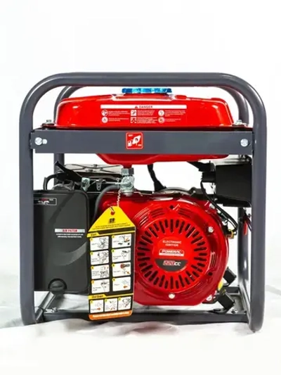 Генератор бензиновый электрический Powerac PR4000H2 (3.2кВт, 220В, 7л.с., РУЧНОЙ СТАРТЕР)