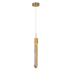 Подвесной светильник OD2510-1 gold/clear