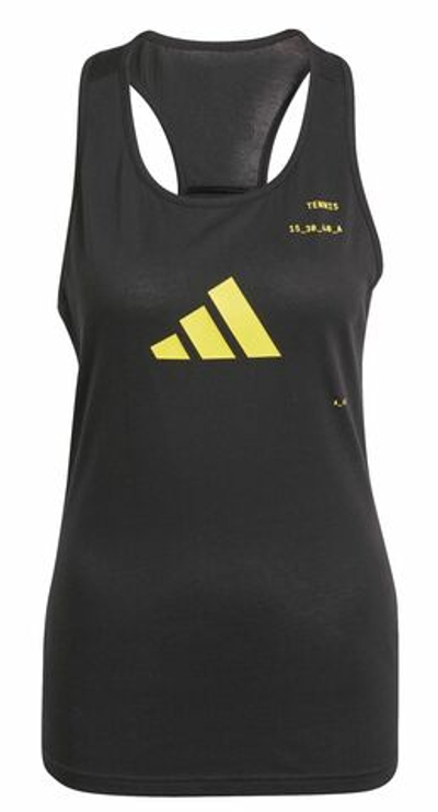 Женский топ теннисный Adidas Aeroready Tennis Category Graphic Tank Top - black