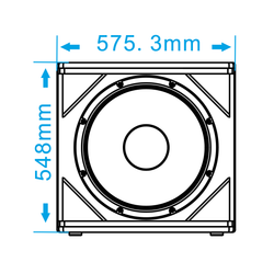Пассивный сабвуфер ZM Audio KS18S — 1×18'' 800 Вт AES IP44