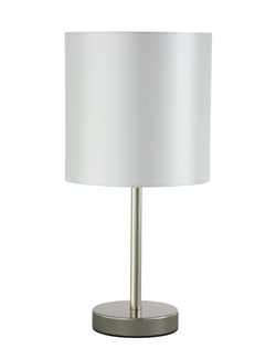 Настольная лампа Crystal Lux SERGIO LG1 NICKEL