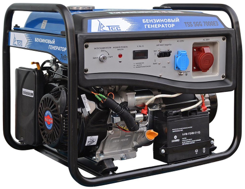 Бензиновый генератор ТСС SGG 7000 E3 (новая модель)