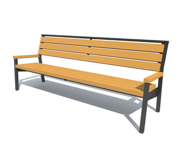 Диван парковый 2 м