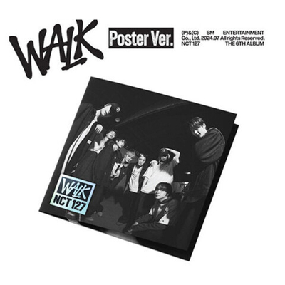 Альбом NCT 127 - 6th Regular Album WALK (Poster ver.)