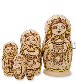 Народные промыслы МР-18/29-A Матрешка 5м «Глашенька»