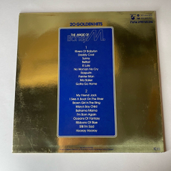 Винтажная виниловая пластинка LP Boney M. Бони М, The Magic Of Boney M. 20 Golden Hits (Германия 1980) Daddy Cool