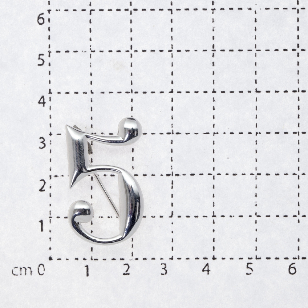 "Пять" брошь из коллекции "Numerology" от Jenavi