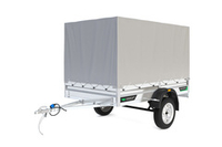 Тент + каркас на прицеп 2515- 03 (05) прямой