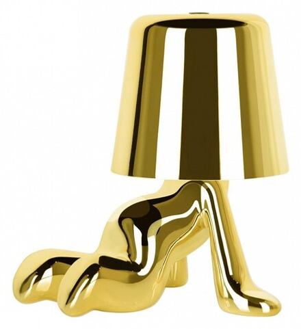 Настольная лампа декоративная Loft it Brothers 10233/A Gold