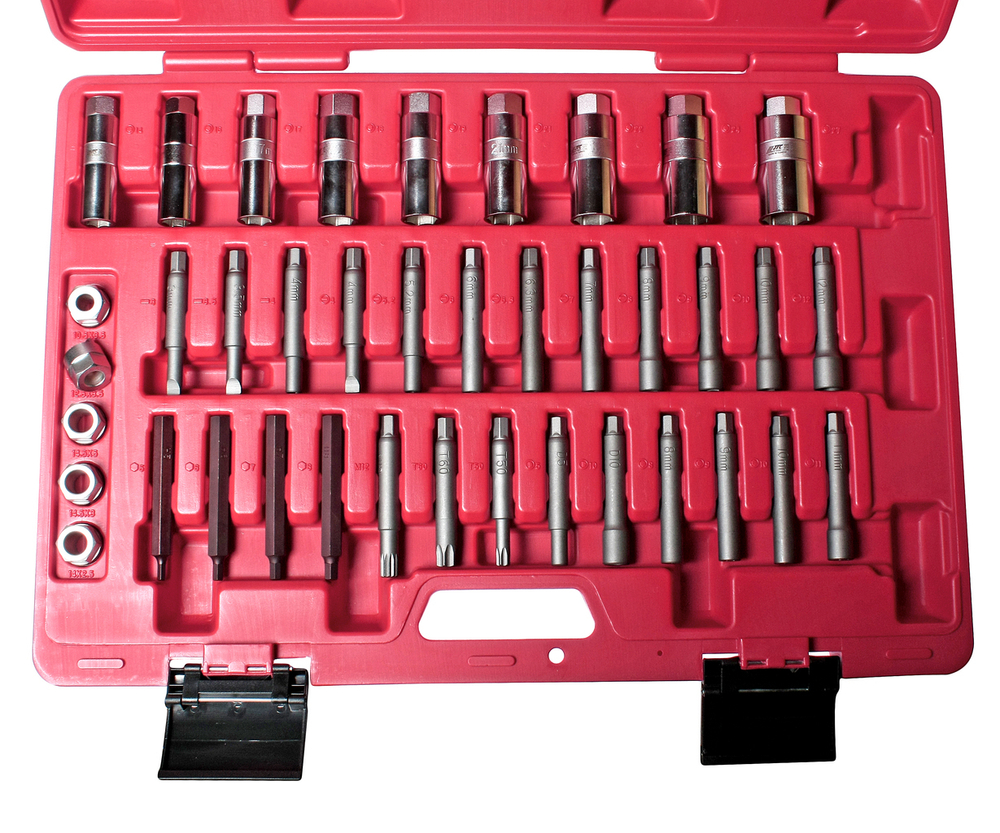 Набор инструментов для разборки и сборки стоек универсальный 39 предметов в кейсе JTC