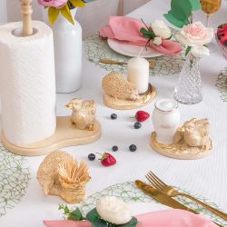 Держатель для зубочисток Ежик Барб Айвори