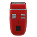 Красный аккумуляторный шейвер для проработки контуров и бороды и бритья Dewal Pro Blade 03-417 Red
