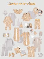 Футболка с длинным рукавом Mjölk Caramel Flowers, уценка