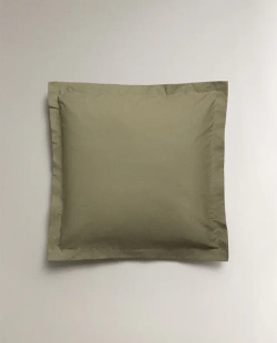 ZARA HOME (200 НИТЕЙ) НАВОЛОЧКА ИЗ ПЕРКАЛЯ, ЗЕЛЕНЫЙ