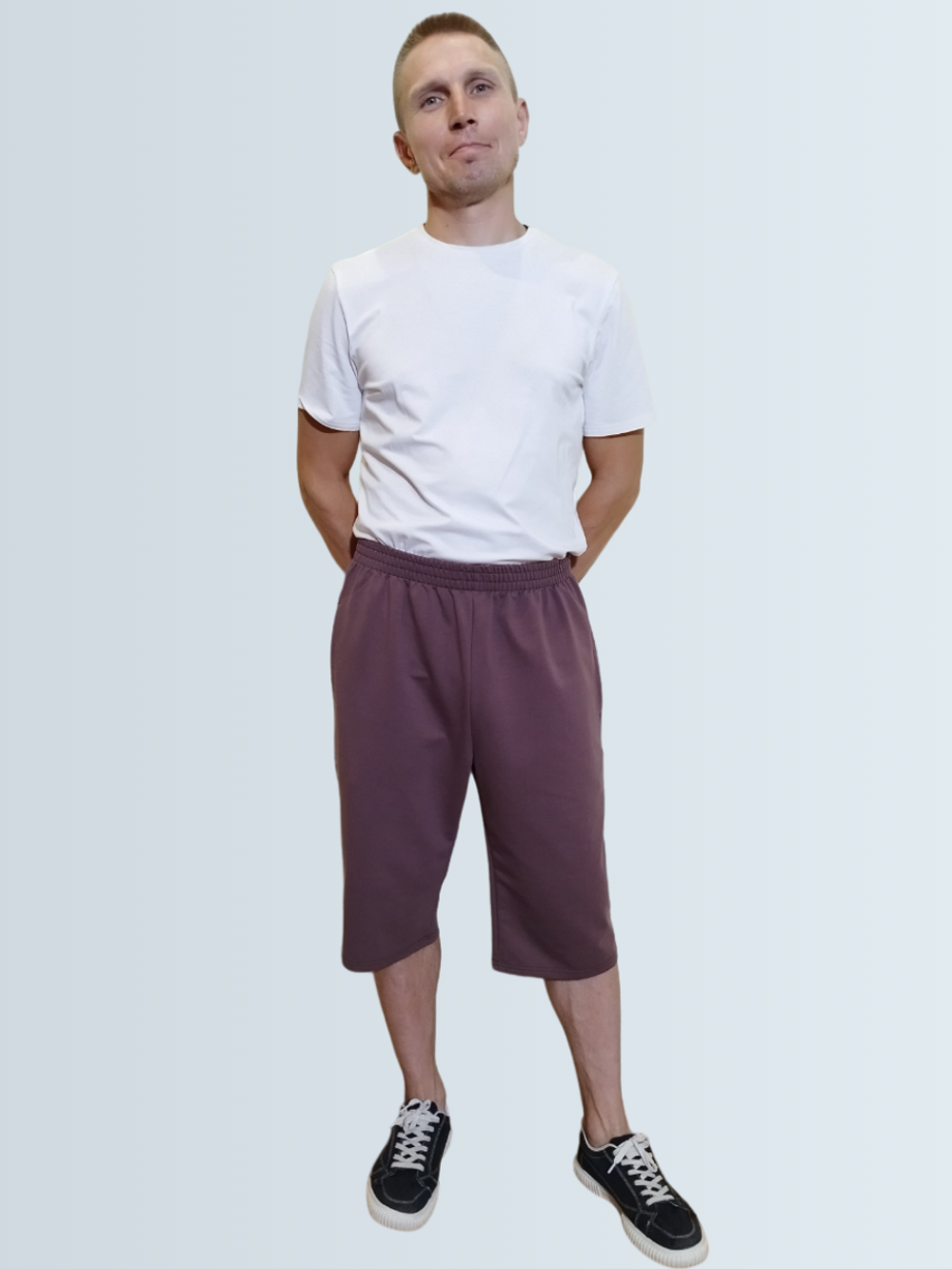 3305 Шорты мужские кэмел (60)