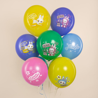 Шарики с гелием "Лабубу на День Рождения"