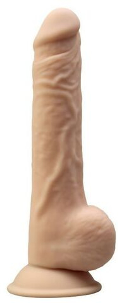 Телесный фаллоимитатор-реалистик на присоске Model 3 9.5’’ - 24,1 см. (Цвет: телесный)