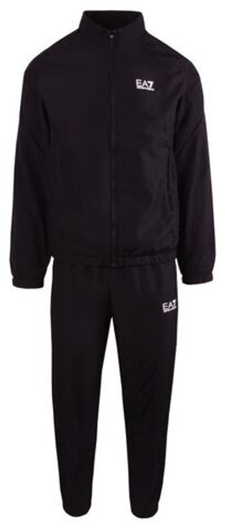 Теннисный костюм EA7 Man Woven Tracksuit - black