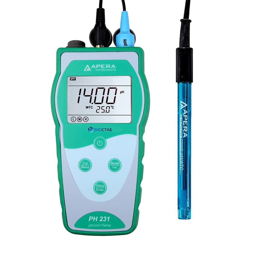 PH231 ЭКОСТАБ Портативный pH-метр