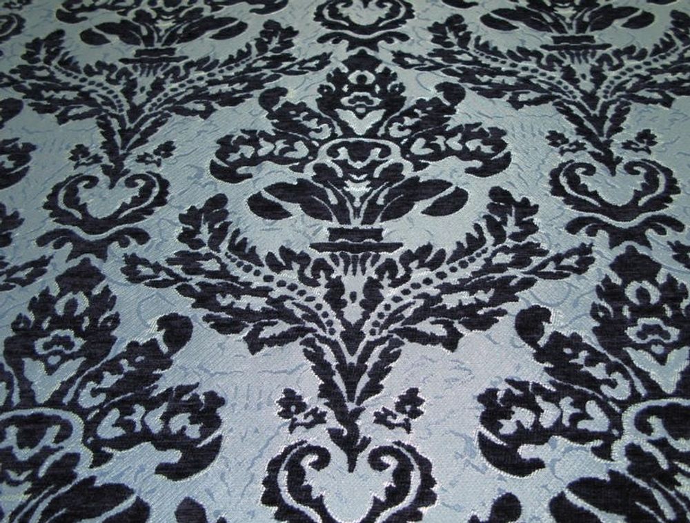 Шенилл Классик синий