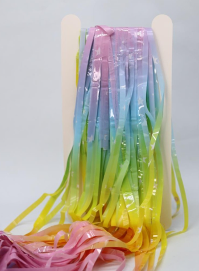 Праздничный занавес, дождик для фотозоны "Rainbow", (100*200 см)