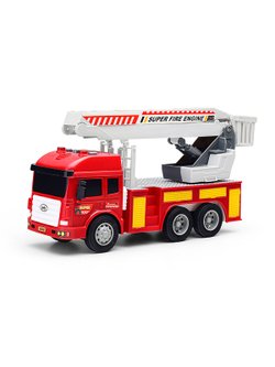 Машинка для мальчиков с Пожарной лестницей, свет, звук (2890B)