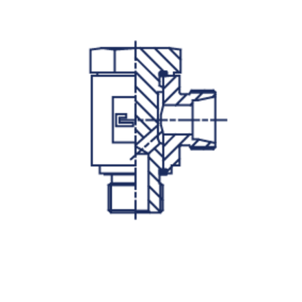 Соединение JE DS10 BSP 3/8 (корпус)