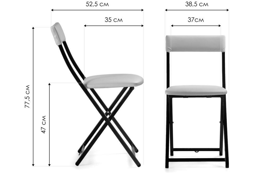 Стул на металлокаркасе Elevis белый полимер / светлый мусс