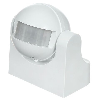 Датчик движения настен, 1100 Вт, 5-480 с, 12 м, 180 , IP44, 5+ лк, TDM, ДДС-02, SQ0324-0007