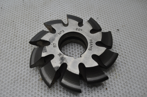 Фреза модульная М7 №3 (Р6АМ5) z=10