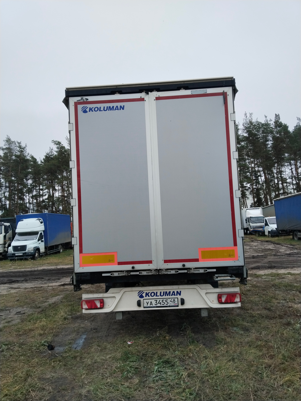 KOLUMAN S Полуприцеп шторный S-3 (длина 13,6 м.)