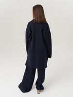 Кардиган для девочки в школу AT990 синий