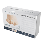 Телесный торс со съемным фаллоимитатором SilexD Apollo S Mid Ultra Realistic Half Torso with Dildo 7" Included