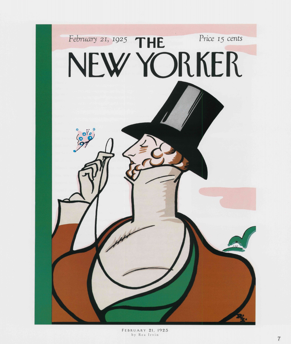 Постер журнала The New Yorker 21-02-1925, односторонний