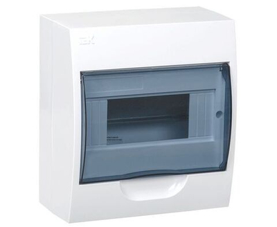 Корпус ЩРН-П-8 Krepta 3 IP41 навесной пластик. бел. IEK MKP12-N-08-40-20