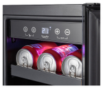 Шкаф винный Temptech Sommelier SOM2DX60DRB