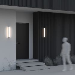 Уличный настенный светодиодный светильник Maytoni   O482WL-L16B3K