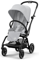 Прогулочная коляска Cybex Eezy S Twist Plus 2 BLK Fog Grey с дождевиком