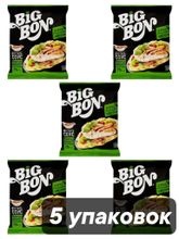 Лапша Big Bon Курица и соус сальса 75 г x 5 шт