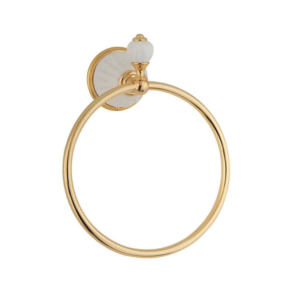 Кольцо для полотенец Migliore Olivia 17460 золото