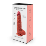 Реалистичный фаллоимитатор 21см Bior Toys Erowoman ER-30126