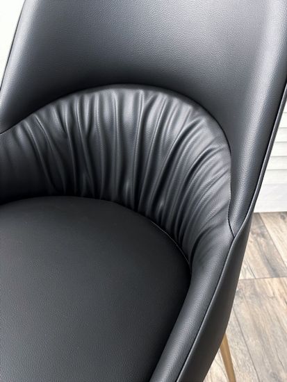 Стул ABRIOLA Black Ti-25, PU / бронзовый