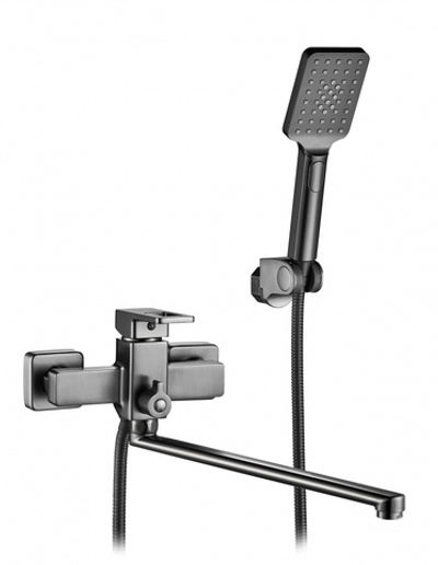 353541-G Смеситель од. для ванны дл. (ГРАФИТ) ViEiR (10/1шт)